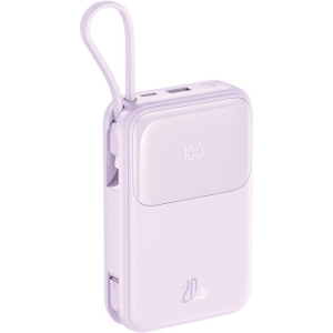 XO PR234 POWERBANK 22.5W+PD20W ME ΟΘΟΝΗ ΚΑΙ ΚΑΛΩΔΙΟ LIGHTNING + TYPE-C 20000MAH, ΜΩΒ