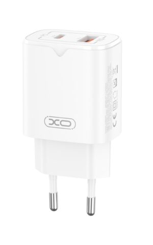 XO L130 ΦΟΡΤΙΣΤΗΣ PD30W/QC18W 1 ΘΥΡΑ USB + 1 ΘΥΡΑ PD, ΛΕΥΚΟΣ