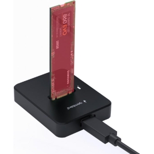 GEMBIRD ΒΑΣΗ HDD - DOCKING STATION ΜΑΥΡΟ USB Type-C M.2 SATA