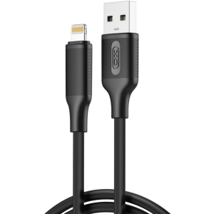 XO NB265 ΚΑΛΩΔΙΟ ΦΟΡΤΙΣΗΣ MINIMALIST SERIES LIGHTNING, ΜΑΥΡΟ