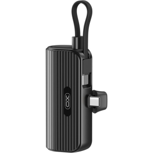 XO PR220 POWERBANK ΤΣΕΠΗΣ ΜΕ ΒΙΣΜΑ TYPE-C KAI ΚΑΛΩΔΙΟ TYPE-C, 5000MAH
