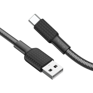 HOCO X69 JAEGER ΚΑΛΩΔΙΟ ΦΟΡΤΙΣΗΣ , USB ΣΕ TYPE-C , ΜΑΥΡΟ/ΛΕΥΚΟ