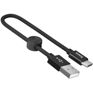 HOCO X35 PREMIUM ΚΑΛΩΔΙΟ ΜΕΤΑΦΟΡΑΣ ΔΕΔΟΜΕΝΩΝ , USB ΣΕ TYPE-C , ΜΑΥΡΟ