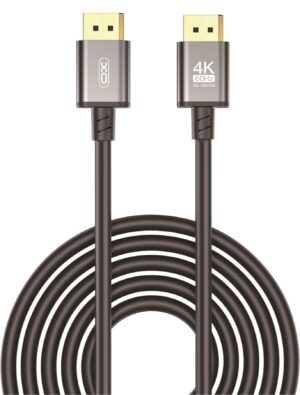 XO GB018B ΚΑΛΩΔΙΟ DISPLAY PORT MALE-MALE, 4K, 60HZ, 5m