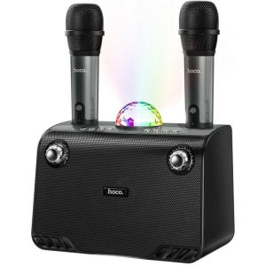 HOCO BS41 ΗΧΕΙΟ BLEUTOOTH PLUS KARAOKE ΜΕ 2x ΑΣΥΡΜΑΤΑ ΜΙΚΡΟΦΩΝΑ