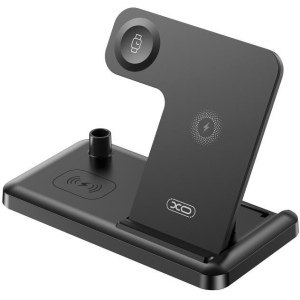 XO WX033 ΑΣΥΡΜΑΤΟΣ ΦΟΡΤΙΣΤΗΣ 4 ΣΕ 1, 15W, ΜΑΥΡΟΣ