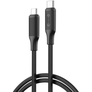 XO NB265A ΚΑΛΩΔΙΟ ΦΟΡΤΙΣΗΣ 60W MINIMALIST SERIES TYPE-C ΣΕ TYPE-C, ΜΑΥΡΟ