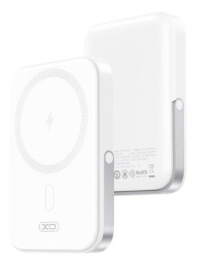 XO PR242 ΑΣΥΡΜΑΤΟ POWERBANK 15W, MAGSAFE, PD20W, 5000mAh , ΛΕΥΚΟ