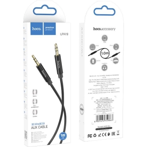 HOCO UPA19 ΚΑΛΩΔΙΟ ΗΧΟΥ, 2M , ΜΑΥΡΟ