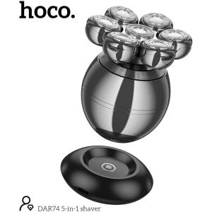 HOCO DAR74 5 IN 1 SHAVER, 600mAh, IPX6, ΓΚΡΙ
