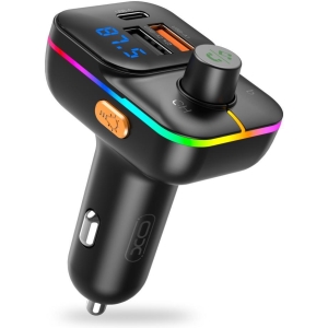 XO BCC09 FM TRANSMITER PD 25W ΜΕ RGB LIGHT