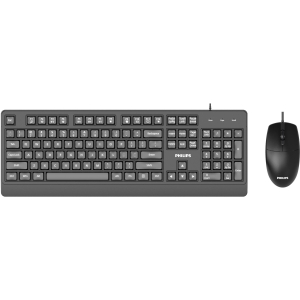 PHILIPS SPT6247 ΕΝΣΥΡΜΑΤΟ ΣΕΤ ΠΛΗΚΤΡΟΛΟΓΙΟ/ΠΟΝΤΙΚΙ, ΜΑΥΡΟ, GR