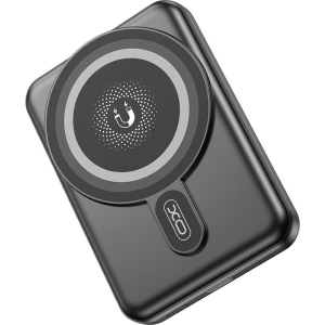 XO PR264 ΜΑΓΝΗΤΙΚΟ POWERBANK 15W WIRELESS CHARGING + PD20W, 10000MAH, ΜΑΥΡΟ