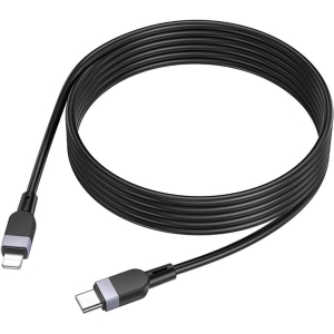 HOCO X109 ENERGY PD ΚΑΛΩΔΙΟ ΦΟΡΤΙΣΗΣ LIGHTNING, 3Μ, ΜΑΥΡΟ