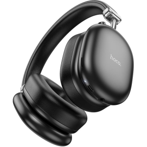 HOCO W35 MAX AUSPICIOUS BLUETOOTH HEADPHONE ΜΕ ANC, ΜΑΥΡΟ