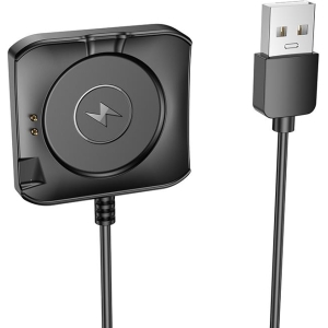 HOCO ΚΑΛΩΔΙΟ ΦΟΡΤΙΣΗΣ ΓΙΑ ΤΟ SMART WATCH Y28, ΜΑΥΡΟ