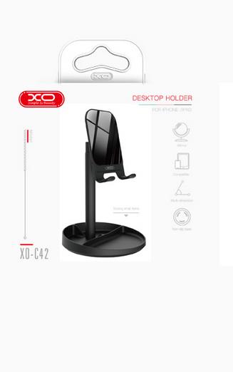 XO C42 ΕΠΙΤΡΑΠΕΖΙΑ ΒΑΣΗ ΣΤΗΡΙΞΗΣ, ΜΑΥΡΟ - Image 2