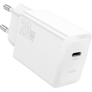 HOCO N68 NEUVO ΦΟΡΤΙΣΤΗΣ, 20W,  ΛΕΥΚΟ