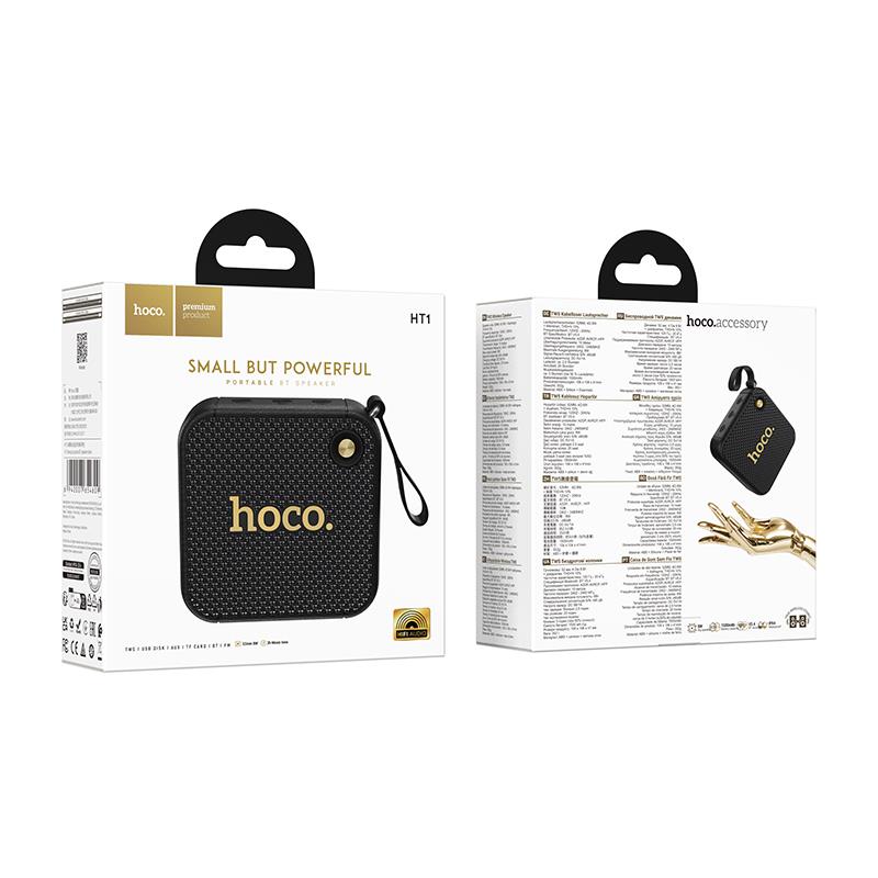 HOCO HT1 MARQUIS SPORT ΗΧΕΙΟ BLUETOOTH, ΜΑΥΡΟ - Image 3