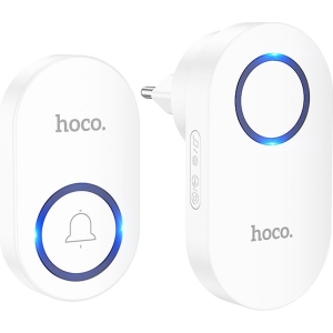 HOCO HI25 ΑΣΥΡΜΑΤΟ ΚΟΥΔΟΥΝΙ ΠΟΡΤΑΣ, ΛΕΥΚΟ