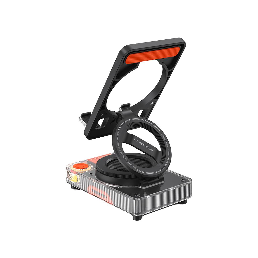 XO F65 VINTAGE ΒΑΣΗ ΚΙΝΗΤΟΥ ΜΕ ΗΧΕΙΟ, ΜΑΥΡΟ - Image 2