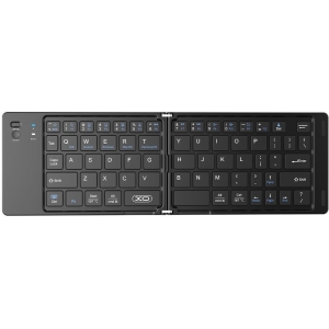 XO KB-11 ΑΣΥΡΜΑΤΟ ΑΝΑΔΙΠΛΟΥΜΕΝΟ ΠΛΗΚΤΡΟΛΟΓΙΟ, ΜΑΥΡΟ