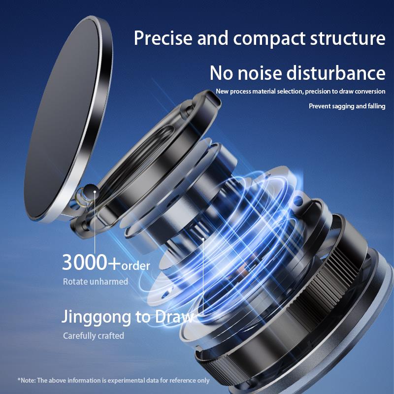 XO C178 ΜΑΓΝΗΤΙΚΗ ΒΑΣΗ ΜΕ ΠΤΥΣΟΜΜΕΝΟ ΜΠΡΑΤΣΟ, ΜΑΥΡΟ - Image 2