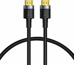BASEUS CAFULE, ΚΑΛΩΔΙΟ HDMI, 4Κ, 1m, ΜΑΥΡΟ
