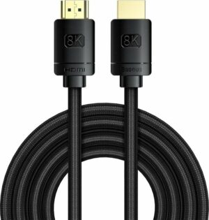 BASEUS HIGH DEFINITION SERIES, ΚΑΛΩΔΙΟ HDMI, 8K, 3m, ΜΑΥΡΟ