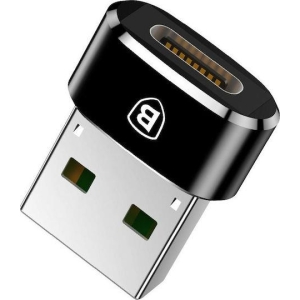 BASEUS ΑΝΤΑΠΤΟΡΑΣ TYPE-C ΣΕ USB, ΜΑΥΡΟΣ
