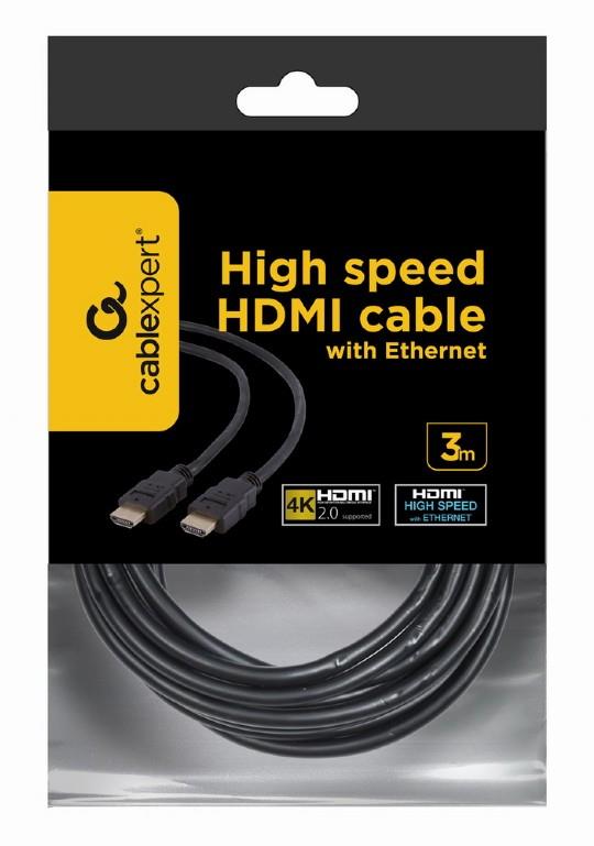 CABLEXPERT ΚΑΛΩΔΙΟ HDMI v2.0 MALE-MALE 3m - Image 3