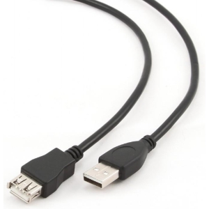 CABLEXPERT ΚΑΛΩΔΙΟ USB EXTENSION 2.0 MALE-FEMALE ΜΕ ΦΕΡΡΙΤΗ 5m