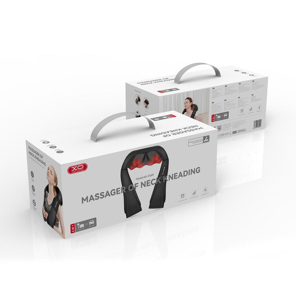 XO FG09, ΣΥΣΚΕΥΗ ΜΑΣΑΖ ΩΜΩΝ ΚΑΙ ΛΑΙΜΟΥ, ΜΑΥΡΟ - Image 3