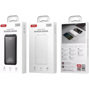 XO PB313, POWERBANK, 20000MAh, ΛΕΥΚΟ
