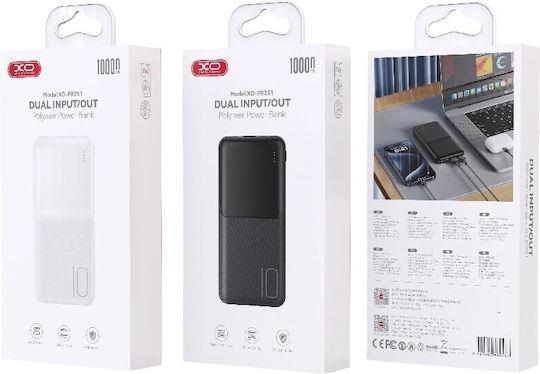 XO PR251, POWERBANK, 10000MAh, ΜΑΥΡΟ - Image 2