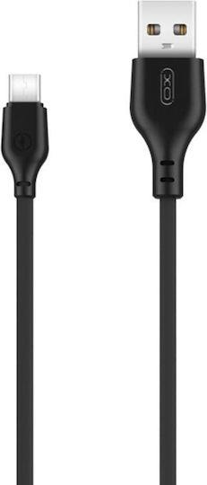 XO NB103 BELL, ΚΑΛΩΔΙΟ ΦΟΡΤΙΣΗΣ, 2.1Α, TYPE-C, 2M, ΜΑΥΡΟ