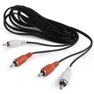 CABLEXPERT ΚΑΛΩΔΙΟ ΗΧΟΥ RCA x 2 TO RCA x 2 , 1.8m