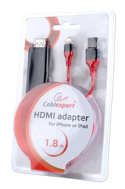 CABLEXPERT ΚΑΛΩΔΙΟ MHL HDMI ΓΙΑ APPLE ΣΥΣΚΕΥΕΣ , 1.8m - Image 2