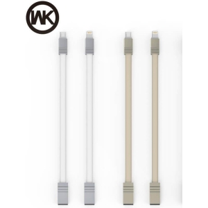 WK BLAZE MICRO USB ΚΑΛΩΔΙΟ ΦΟΡΤΙΣΗΣ & DATA 1m, GOLD