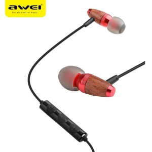 ES-60TY MUSIC EARPHONE ΚΟΚΚΙΝΟ