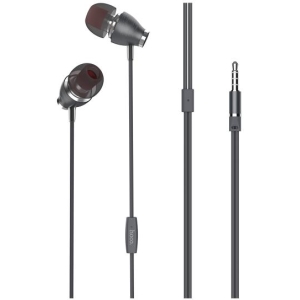 HOCO M28 ARIOSE UNIVERSAL EARPHONES WITH MIC ΜΑΥΡΟ