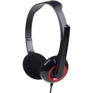 GEMBIRD HEADSET ΜΑΥΡΟ MHS-002