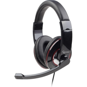 GEMBIRD HEADSET ΜΑΥΡΟ MHS-001