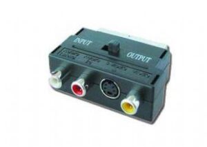 CABLEXPERT ΑΝΤΑΠΤΟΡΑΣ SCART ΣΕ 3 RCA & 1 S-Video ΜΕ ΔΙΑΚΟΠΤΗ