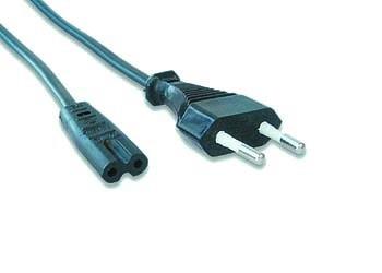CABLEXPERT ΚΑΛΩΔΙΟ ΤΡΟΦΟΔΟΣΙΑΣ EU 2 PIN PLUG 2m