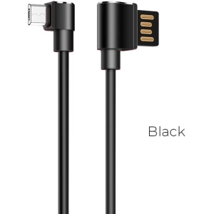 HOCO U37 ΚΑΛΩΔΙΟ MICRO USB ΦΟΡΤΙΣΗΣ+DATA 1.2m, ΜΑΥΡΟ