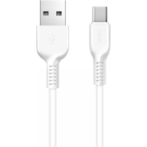 HOCO X20 FLASH ΚΑΛΩΔΙΟ TYPE-C ΦΟΡΤΙΣΗΣ & DATA 3m, WHITE