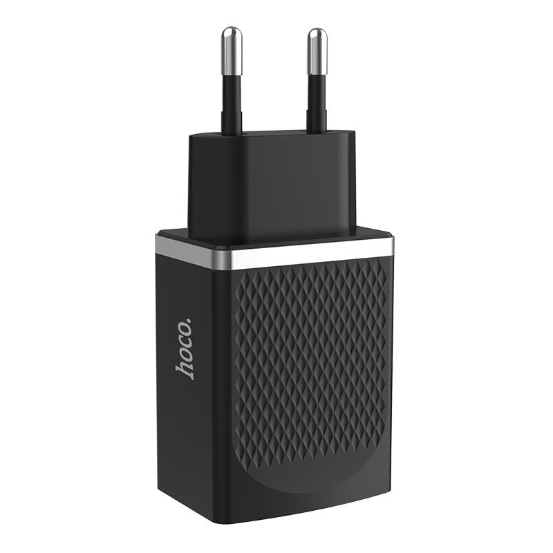 HOCO C42A QUICK CHARGE 3.0 VAST POWER USB CHARGER ΜΑΥΡΟ - Image 3