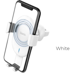 HOCO CW17 SAGE ΒΑΣΗ ΑΥΤΟΚΙΝΗΤΟΥ ΑΣΥΡΜΑΤΗΣ ΦΟΡΤΙΣΗΣ ΛΕΥΚΟ