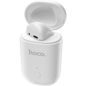 HOCO E39 ADMIRE SOUND BLUETOOTH EARPHONE, WHITE